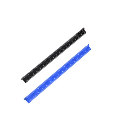 Precision Aluminum Triangular Scale Rule
