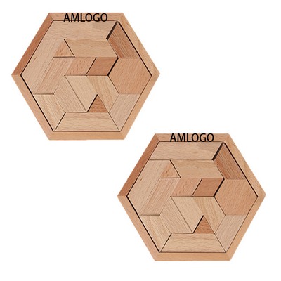 Wooden Brain Teaser Puzzles